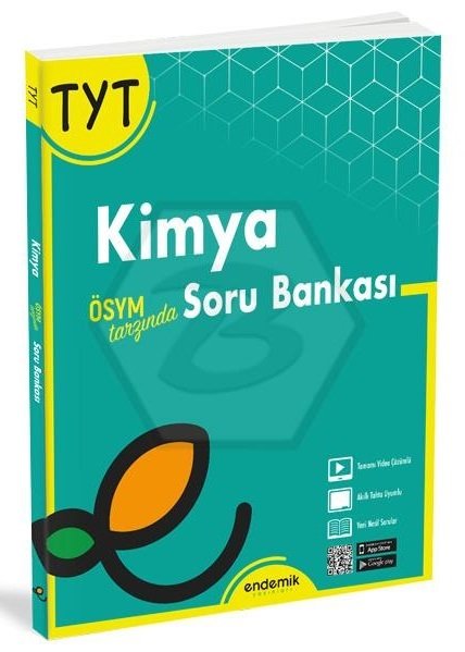 Endemik YKS TYT Kimya Soru Bankası Endemik Yayınları