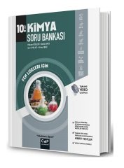 Çap Yayınları 10. Sınıf Kimya Soru Bankası Fen Lisesi Video Çözümlü Çap Yayınları