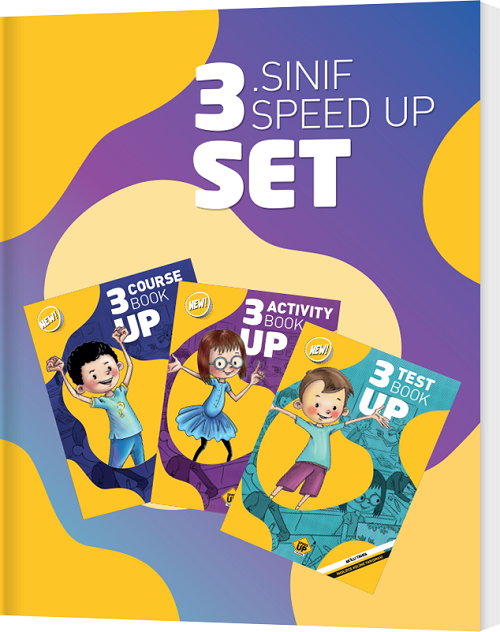 Speed Up 3. Sınıf Test + Activity + Course Book 3 lü Set Speed Up Publishing
