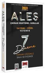 Yargı 2024 ALES Çıkması Muhtemel Sorular 7 Deneme Çözümlü Yargı Yayınları