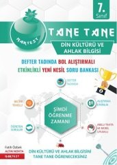 Nartest 7. Sınıf Din Kültürü ve Ahlak Bilgisi Tane Tane Soru Bankası Nartest Yayınları