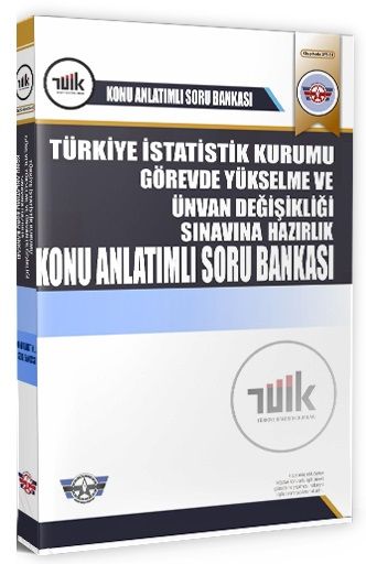Askeri Sınav GYS TUİK Türkiye İstatistik Kurumu Konu Anlatımlı Soru Bankası Görevde Yükselme Askeri Sınav Kitapları