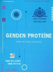 Çöz Kazan YKS AYT Genden Proteine Konu ve Soru Fasikülü Çöz Kazan Yayınları