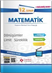 Sonuç 12. Sınıf Matematik Dönüşümler-Limit ve Süreklilik Soru Bankası Sonuç Yayınları