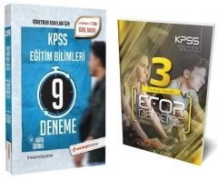 SÜPER FİYAT Uzman Kariyer KPSS GYGK + Eğitim Bilimleri 3+9 Deneme 2 li Set Uzman Kariyer Yayınları