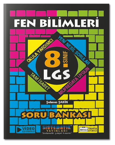 Sistematik 8. Sınıf LGS Fen Bilimleri Soru Bankası Sistematik Yayınları