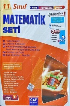 Çap Yayınları 11. Sınıf Anadolu Lisesi Matematik Seti Çap Yayınları