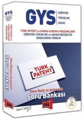 SÜPER FİYAT - Yargı GYS Türk Patent ve Marka Kurumu Soru Bankası Konu Özetli ve Açıklamalı Yargı Yayınları
