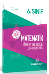 SÜPER FİYAT Puan 6. Sınıf Matematik Öğreten Akıllı Soru Bankası Puan Yayınları