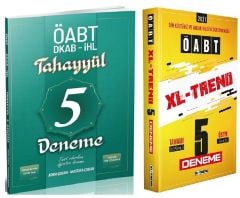 SÜPER FİYAT Tahayyül + XL Trend ÖABT Din Kültürü 5+5 Deneme 2 li Set - Mustafa Çoban, Adem Çoban Tahayyül + XL Trend Yayınları
