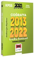 Yargı 2023 KPSS Coğrafya Çıkmış Sorular 2013-2022 Çözümlü Yargı Yayınları