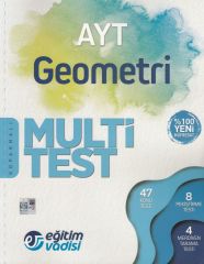 SÜPER FİYAT Eğitim Vadisi YKS AYT Geometri Multi Test Eğitim Vadisi Yayınları