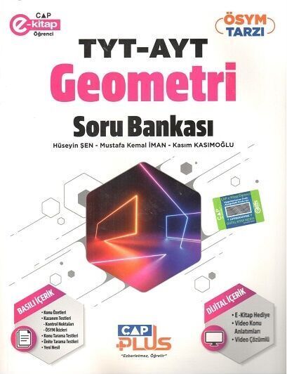 Çap Yayınları YKS TYT AYT Geometri Plus Soru Bankası Çap Yayınları