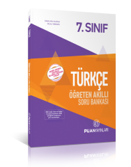 SÜPER FİYAT Puan 7. Sınıf Türkçe Öğreten Akıllı Soru Bankası Puan Yayınları