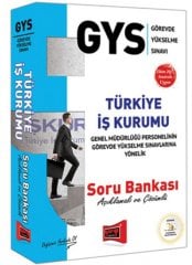 Yargı GYS Türkiye İş Kurumu Soru Bankası Açıklamalı ve Çözümlü Yargı Yayınları