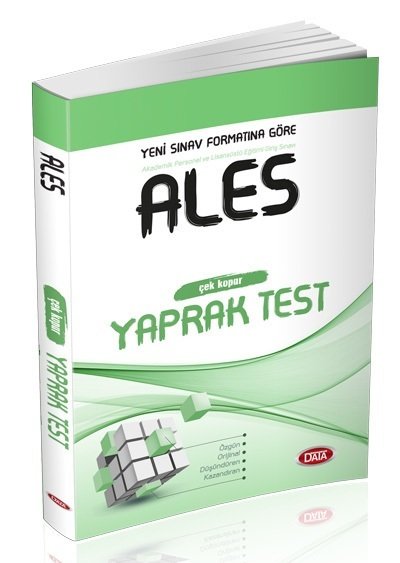 Data ALES Yaprak Test Çek Kopar Data Yayınları