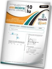 Anamorfik 2023 ÖABT Fen Bilimleri Öğretmenliği Türkiye Geneli Deneme 3. Kitapçık Dijital Çözümlü Anamorfik Yayınları