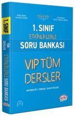 Editör 1. Sınıf VIP Tüm Dersler Etkinliklerle Soru Bankası Editör Yayınları