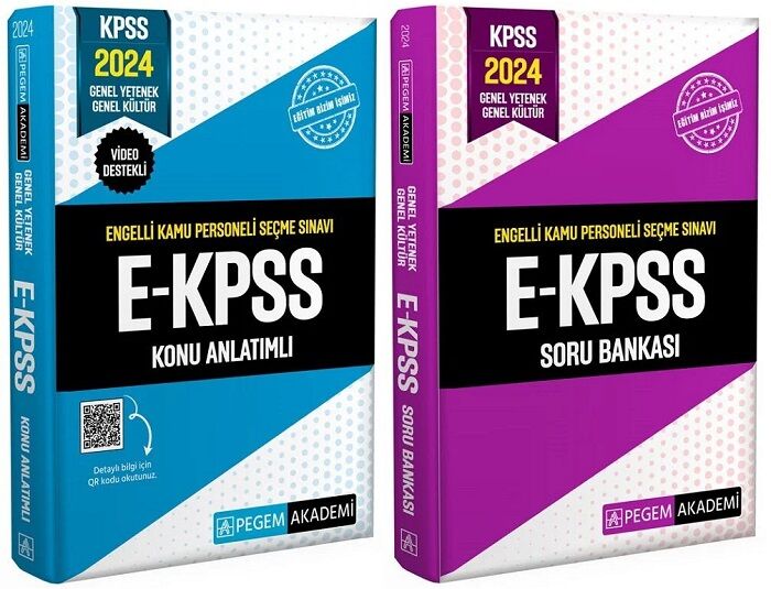 Pegem EKPSS Konu + Soru 2 li Set Pegem Akademi Yayınları