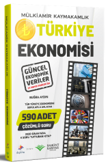 Başkent Kariyer 2021 Kaymakamlık MÜLKİAMİR Türkiye Ekonomisi Soru Bankası Çözümlü - Buğra Aydın Başkent Kariyer Yayınları