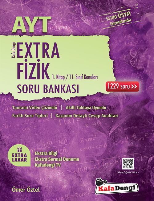 Kafadengi YKS AYT Fizik Extra 1. Kitap Soru Bankası Kafadengi Yayınları