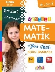 KEY Yayınları 4. Sınıf Keyifli Matematik Yeni Nesil Soru Bankası Video Çözümlü KEY Yayınları