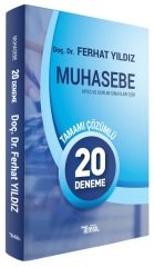 Temsil Yayınları KPSS A Muhasebe 20 Deneme Çözümlü Temsil Yayınları