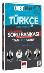 Yargı 2024 ÖABT Türkçe Öğretmenliği Kazandıran Soru Bankası-2 +4 Deneme İlaveli Çözümlü Yargı Yayınları