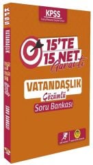 Tasarı Dev Kadro KPSS Vatandaşlık 15 te 15 Net Garanti Soru Bankası Çözümlü Tasarı Yayınları