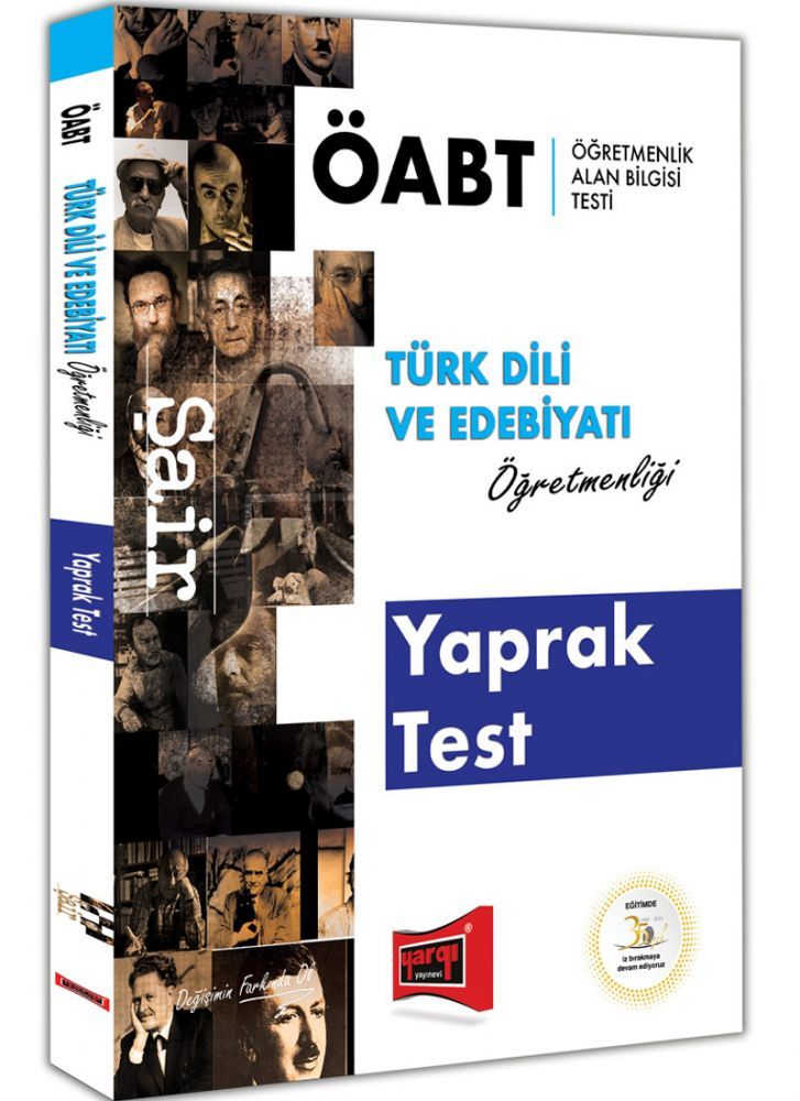 Yargı 2019 ÖABT ŞAİR Türk Dili ve Edebiyatı Öğretmenliği Yaprak Test Yargı Yayınları