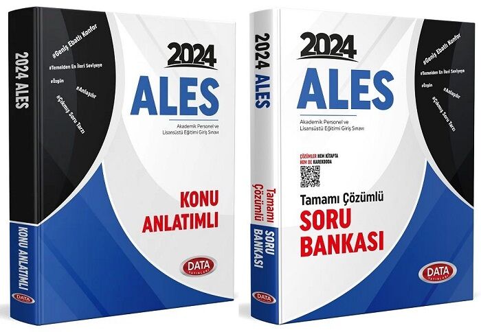 Data 2024 ALES Konu + Soru 2 li Set Data Yayınları