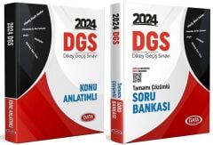 Data 2024 DGS Konu + Soru 2 li Set Data Yayınları