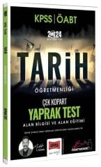 Yargı 2024 ÖABT Tarih Öğretmenliği Yaprak Test Yargı Yayınları