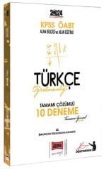Yargı 2024 ÖABT Türkçe Öğretmenliği 10 Deneme Çözümlü Yargı Yayınları