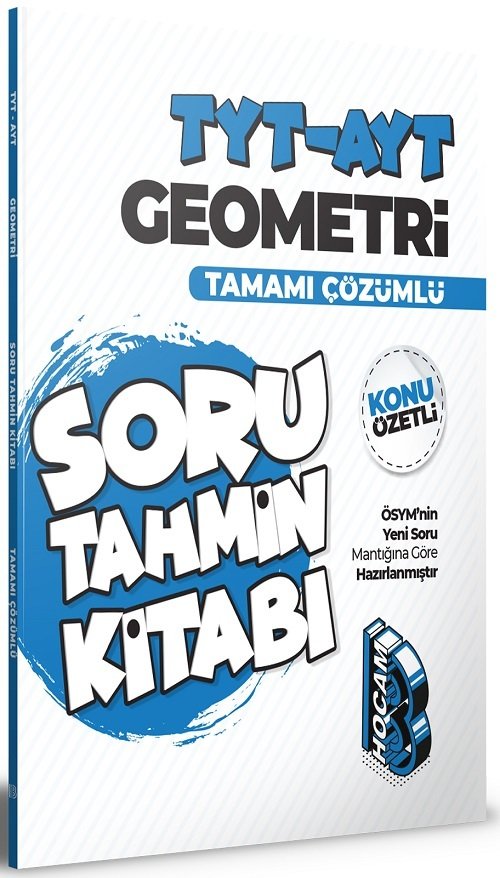 SÜPER FİYAT Benim Hocam YKS TYT AYT Geometri Konu Özetli Soru Tahmin Kitabı Çözümlü Benim Hocam Yayınları