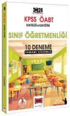 Yargı 2024 ÖABT Sınıf Öğretmenliği 10 Deneme Çözümlü Yargı Yayınları