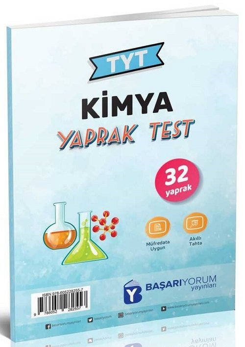 Başarıyorum YKS TYT Kimya 32 Yaprak Test Başarıyorum Yayınları
