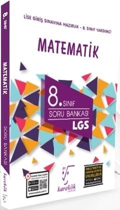 Karekök 8. Sınıf LGS Matematik Soru Bankası Karekök Yayınları