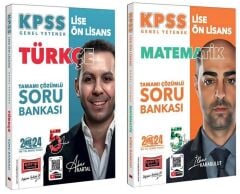 Yargı 2024 KPSS Lise Ön Lisans 5Yüz Soru 2 li Set Yargı Yayınları