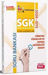Memur Sınav 2024 GYS SGK Tüm Kadrolar İçin Soru Bankası Görevde Yükselme Memur Sınav