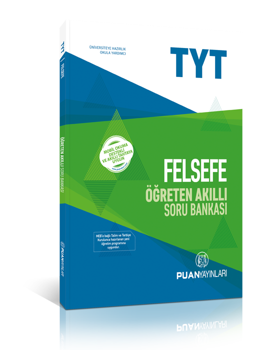 Puan YKS TYT Felsefe Akıllı Öğreten Soru Bankası Puan Yayınları