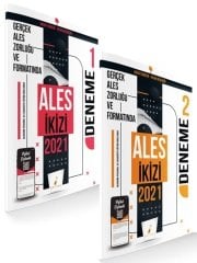 Pelikan 2021 ALES İkizi 2 Deneme Dijital Çözümlü Pelikan Yayınları