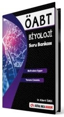 Dijital Hoca ÖABT Biyoloji Öğretmenliği Soru Bankası Çözümlü - Bülent Özbek Dijital Hoca Akademi