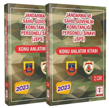 Tercih Kitabevi 2023 Jandarma ve Sahil Güvenlik Komutanlığı Personeli Sınavı Konu Anlatımı 2 Cilt Tercih Kitabevi