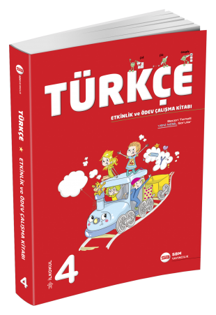 SBM 4. Sınıf Türkçe Etkinlik ve Ödev Çalışma Kitabı SBM Yayınları