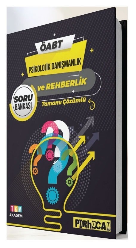 PDR Hocam ÖABT Psikolojik Danışmanlık ve Rehberlik Soru Bankası Çözümlü - İlhan Yaman PDR Hocam Yayınları