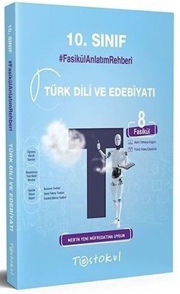 Test Okul 10. Sınıf Türk Dili ve Edebiyatı 8 Fasikül Konu Anlatımı Test Okul Yayınları