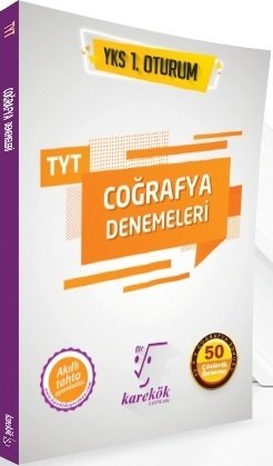 Karekök YKS TYT Coğrafya Çözümlü 50 Deneme Karekök Yayınları