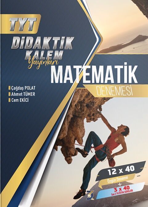 Didaktik Kalem YKT TYT Matematik 12x40 Deneme Didaktik Kalem Yayınları