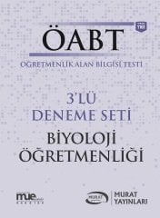 SÜPER FİYAT Murat ÖABT Biyoloji Öğretmenliği 3 Deneme Çözümlü Murat Yayınları